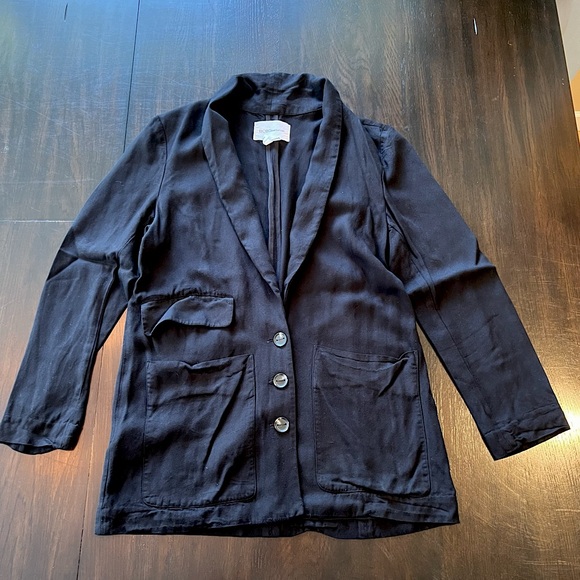 BCBGeneration Black Rayon Blazer - Picture 10 of 12